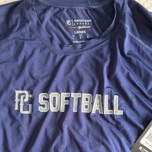 Perfect Game Women's Blue Softball Top